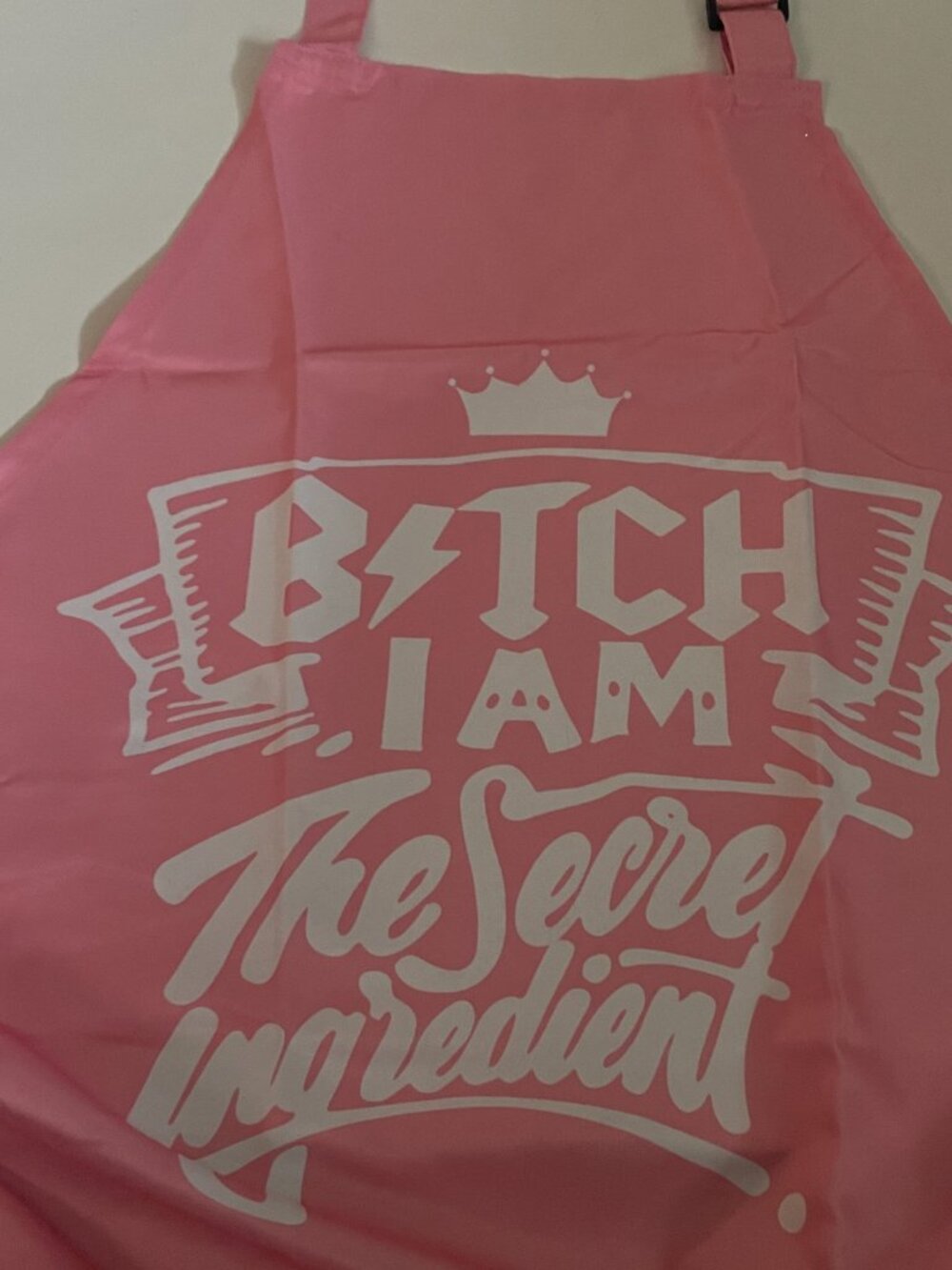 Pink “B*tch I Am The Secret Ingredient” Apron